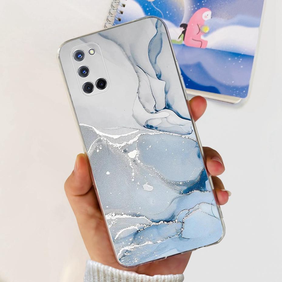 Fashion Pattern Case For OPPO A52 A72 A92 Soft Silicone TPU Back Cover For OPPO A92 4G A72 A52 Phone Cases