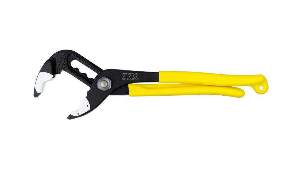 TSUNODA TTC Water Pump Pliers with Resin, Non-Scratch, and Spring, 200mm, WP-200SC-S