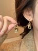Luxurious And Sophisticated Earrings, Trendy Stud Earrings With A Retro Feel.