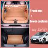 For GAC AION UT 2025 2026 Car Boot Mat Rear Trunk Liner Cargo Leather Floor Carpet Tray Protector Accessories Mats