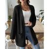 Women S Loose Long Sleeve Cardigan Sweater For Autumn Winter