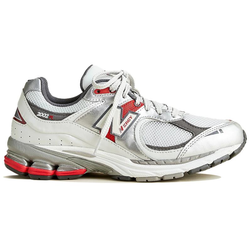 New Balance 2002R 'Silver Metallic Team Red' Sneakers M2002RLB