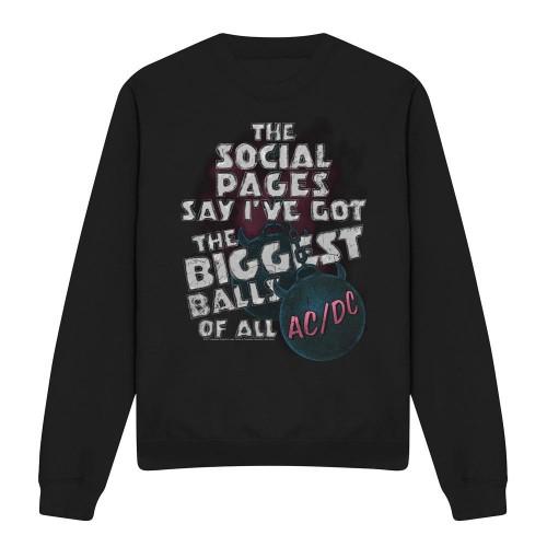 AC/DC Unisex Adult Big Balls Sweatshirt