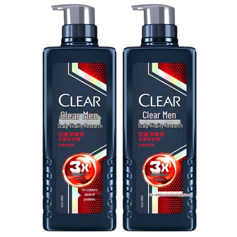 

Clear Men Deep Cleansing Anti-Dandruff Shampoo Twin Pack