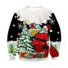 Men Women 3d Printing Funny Xmas Sweatshirt Crewneck Long Sleeve Pullover Oversized Hoodies