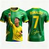 2026 Ronaldo 7 Fotbalový dres Chatgpt AI Styl Dětská Fanouškovská Edice Letní Fotbalová Tréninková Trička Pohodlné Sportovní Oblečení