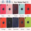 360 Grad drehbarer PU-Leder-Flip-Stand-Schutz für MatePad 11 Hülle, Tablet-Abdeckung für Huawei MatePad 11 Hülle 2021 10,95 Zoll