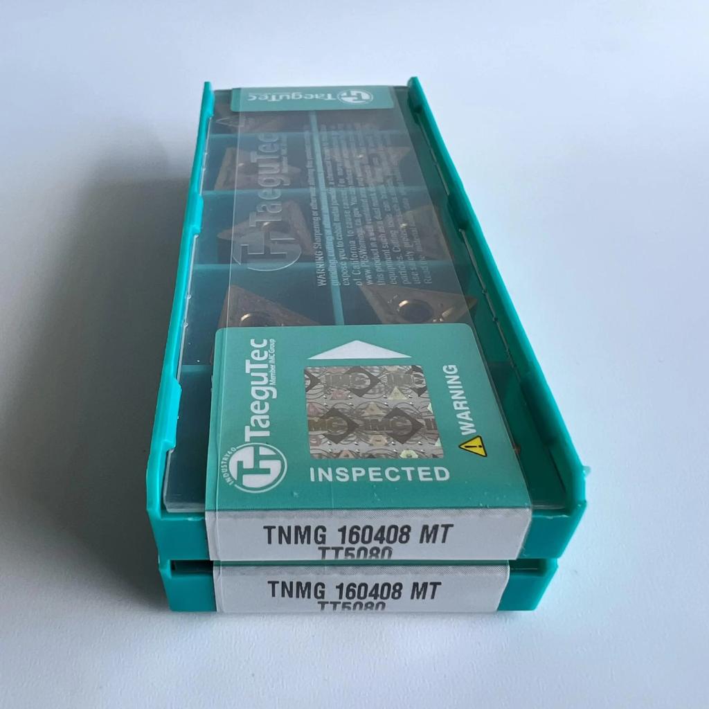 TaeguTec / TNMG160408MT TT5080 /Original genuine CNC alloy blade 10 PCS