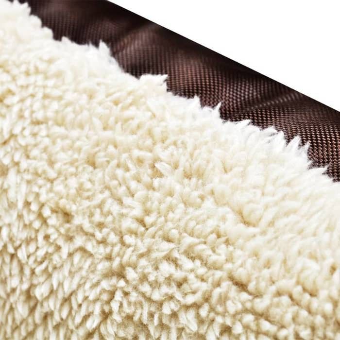 VidaXL Lit Chaud pour Chien avec Coussin Rembourré L Couchage Corbeille Litière 170205
