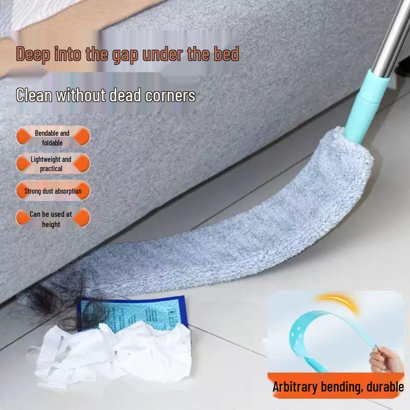 Retractable Bed Dust Cleaning Tool - Household Duster for Hard-to-Reach Gaps