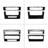 For BMW 3 Series E90 E92 E93 2005-2012 Car Interior Accessories Center Control Air Conditioner CD Control Panel Frame Trim Black