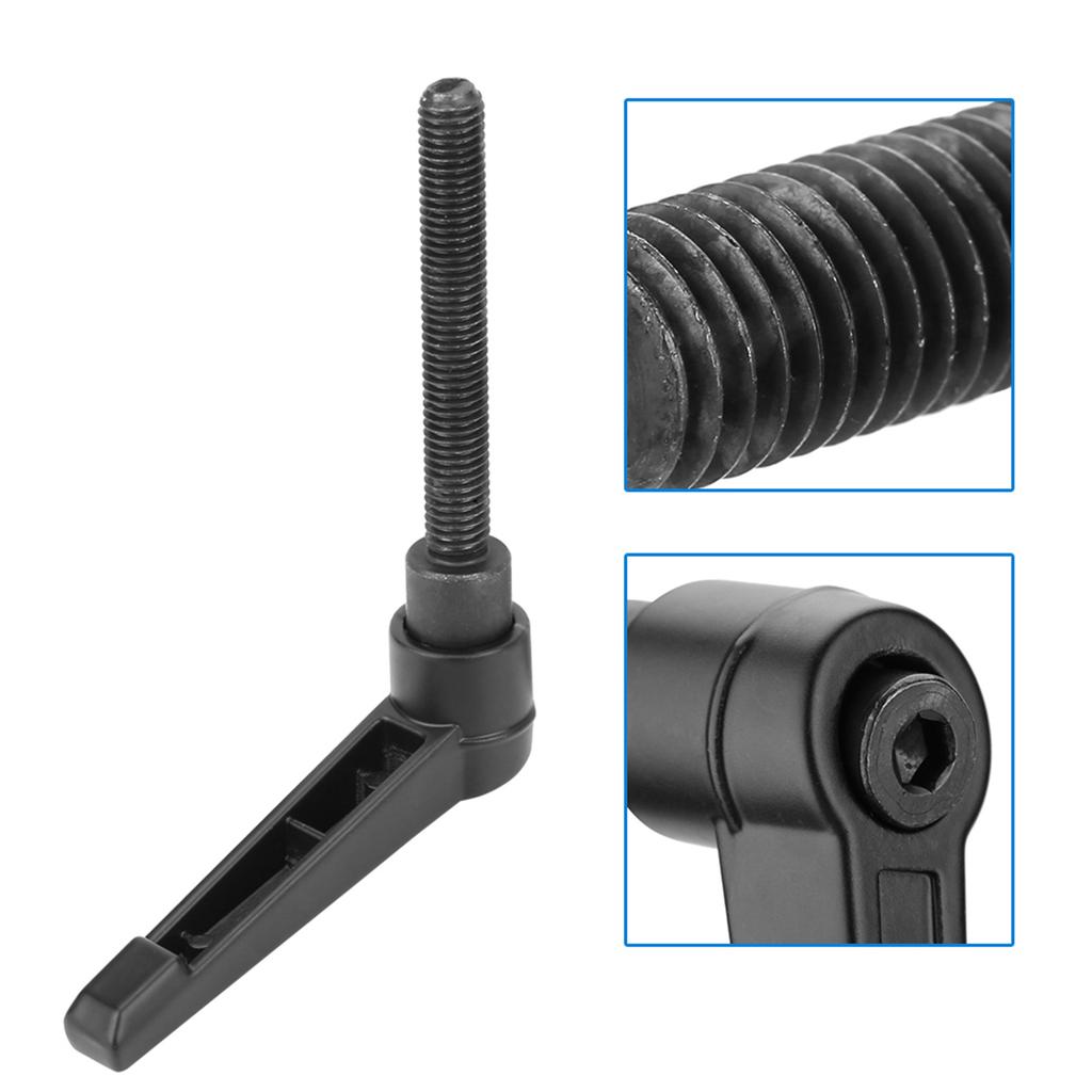 4 Stück Metall-Maschinenknöpfe   Befestigungsgriff M6 Außengewinde (16 mm)