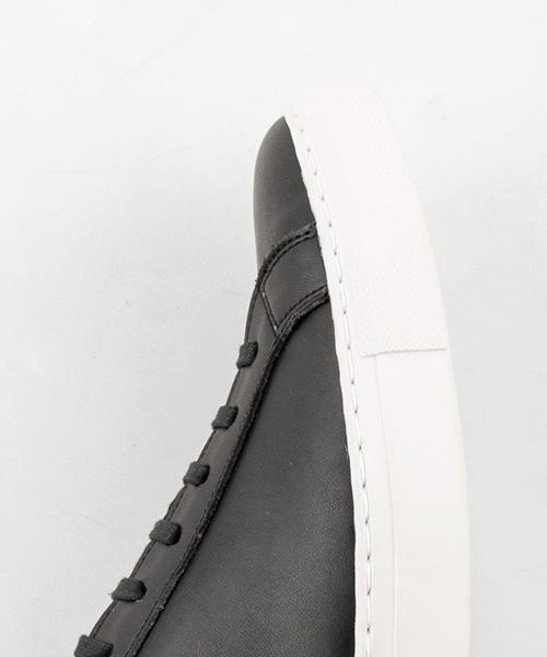 Leatherless #2376 / Classical Sneakers / Black / For Men