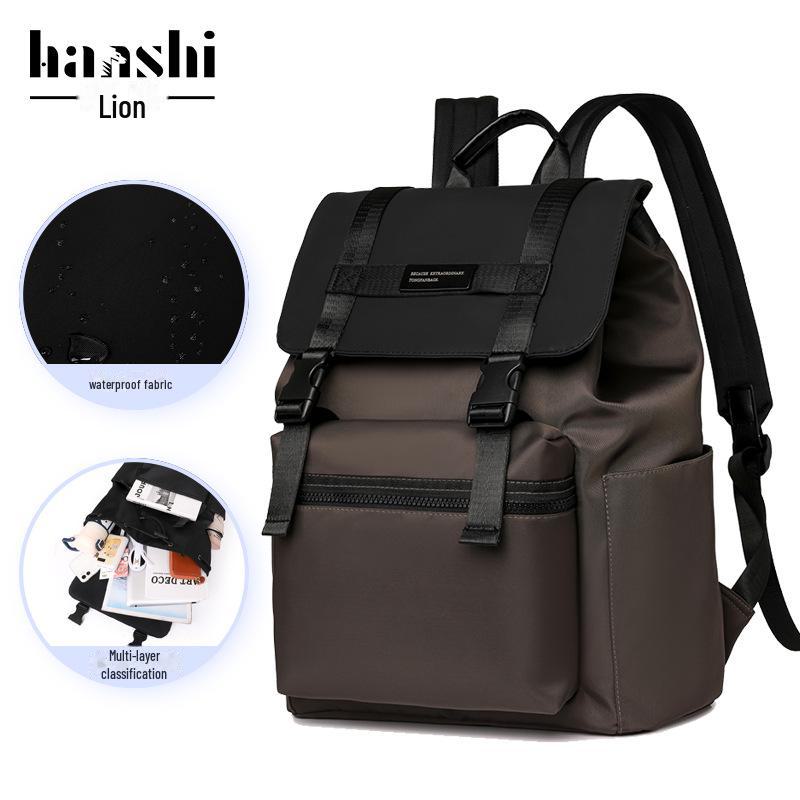 

High-End Waterproof Nylon Backpack for Men & Women: Perfect for Fashion, Leisure, Travel, and Commuting
