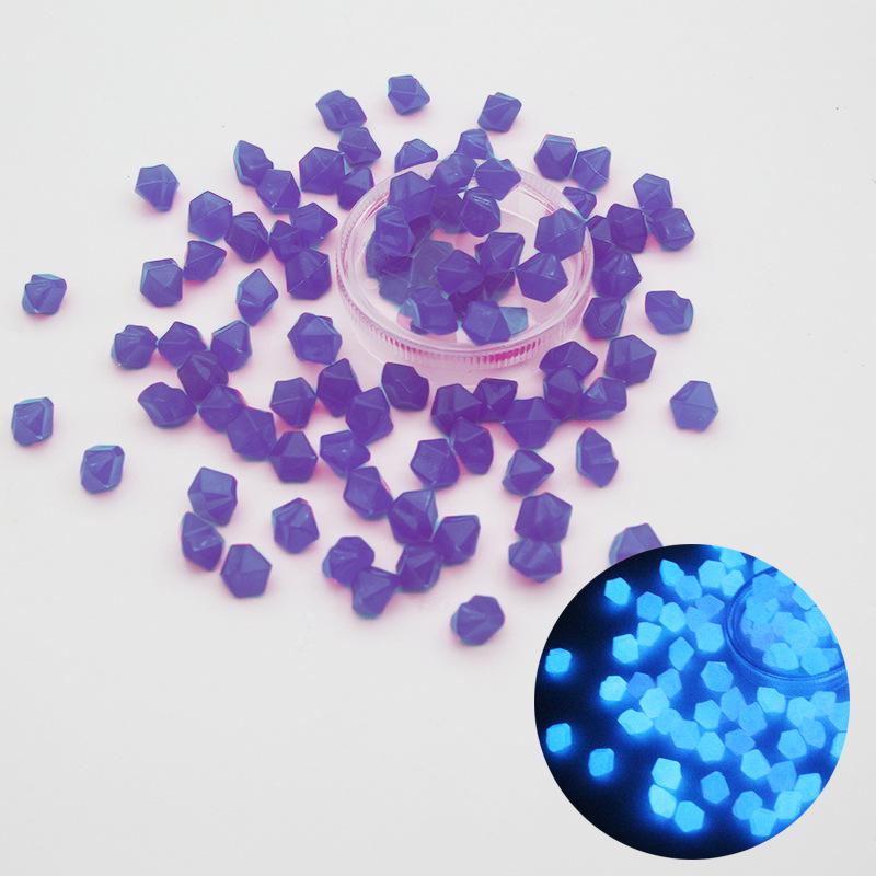 Künstlicher leuchtender Rhombusstein für Aquarium- und Gartendekoration