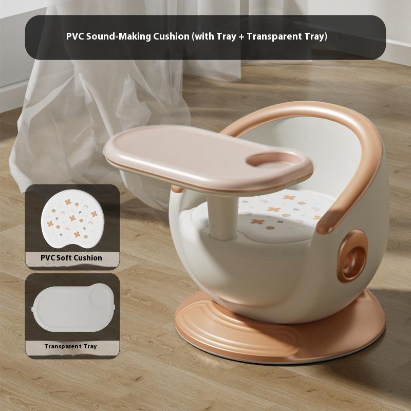 Children's Dining Chair Baby Eating Chair Baby Multi-functional Seat Family Small Dining Chair Bench Back Eating Table