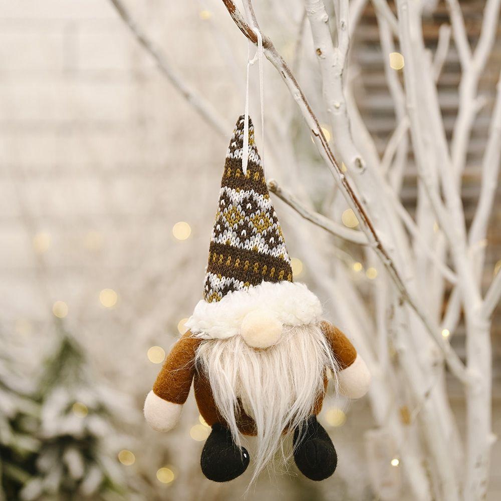 For Home Xmas Faceless Doll Christmas Decoration Christmas Ornaments Christmas Pendant Gnome Doll