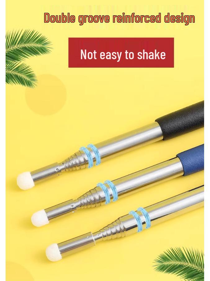 Teacher's Telescopic Touchscreen Pointer for Classroom Whiteboards and Multimedia