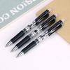 Deli S02 0.7mm Retractable Black Gel Pen (12-Pack)