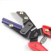 0°~135° Adjustable Wire Slotting Scissors, Electrical Woodworking Plastic Card Strip Edge Banding Rubber Strip Cutting Scissors