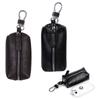 Men PU Leather Key Wallets Zipper Key Purse Unisex Car Key Holders Buckle Key Case Housekeeper Holder