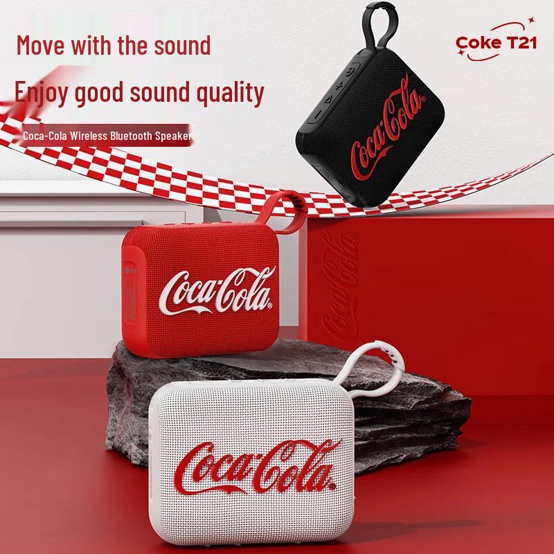 

Портативна Bluetooth-колонка Coca-Cola T21, штекер CN (адаптер в комплекті)