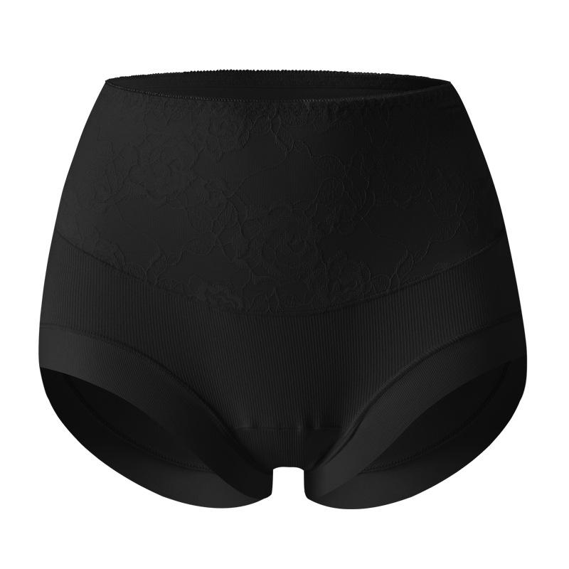 Large Size Ladies Spring and Autumn Girdle Waist Molded High Waist Belly Breathable Hip Briefs