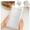 Capacity Sticker Storage Sticker Stores Sticker Flat PP Waterproof Clear Card Collection Organization Large 50-Sheet StorageSticker Album, File,