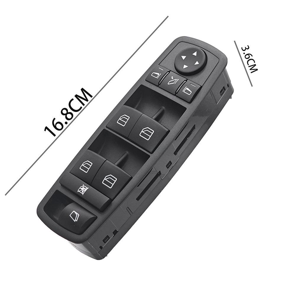 Compatible Power Window Switch for Mercedes GL450, R350, R280 W251 - A2518300590