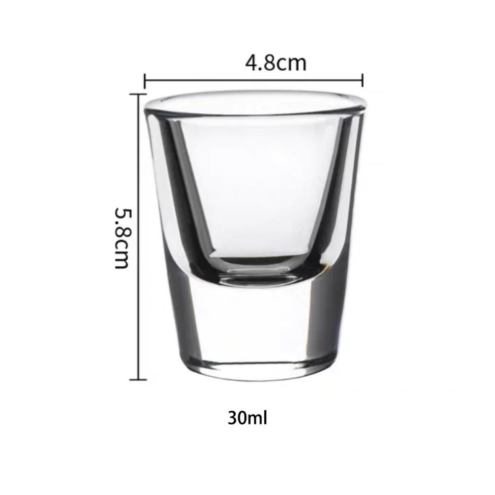 2/6/PCS Crystal Cup Shot Glass Cup Creative Spirits Wine Glass Cup Glasses Party Drinking CharmingThick BottomCup Wine Glass