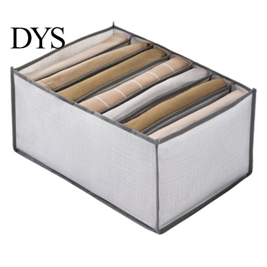 Clothes Underwear Organizer Large Capacity Moisture-proof Non-woven Fabric Comfortable Home Touch Closet Divider Box for Drawer