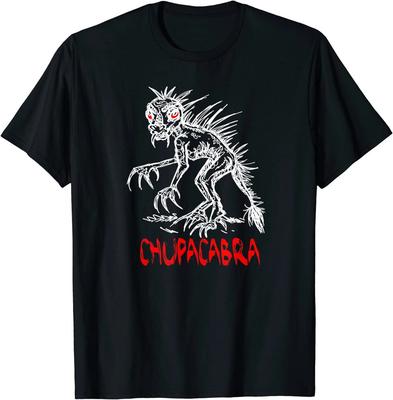 Chupacabra Cryptid Illustration Scary Monster Folklore Graphic Unisex T-shirt Unisex T-Shirt