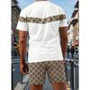 2026 Summer New Men's Suit - 3D Printed Pattern - Breathable Lightweight Comfortable and Fashionable Men's Clothing