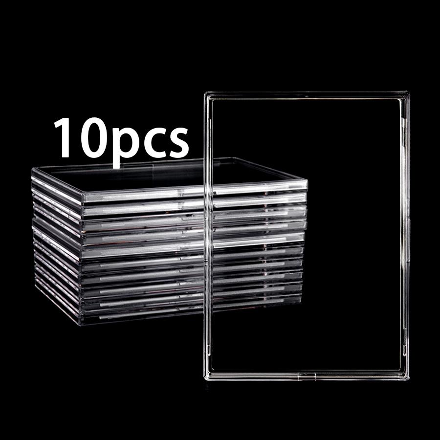 5/10pcs Acrylic Card Cover Idol Photo & Game Card Polaroid Photo Laminated Highly Transparent Hard Brick Displaying Decor XJM