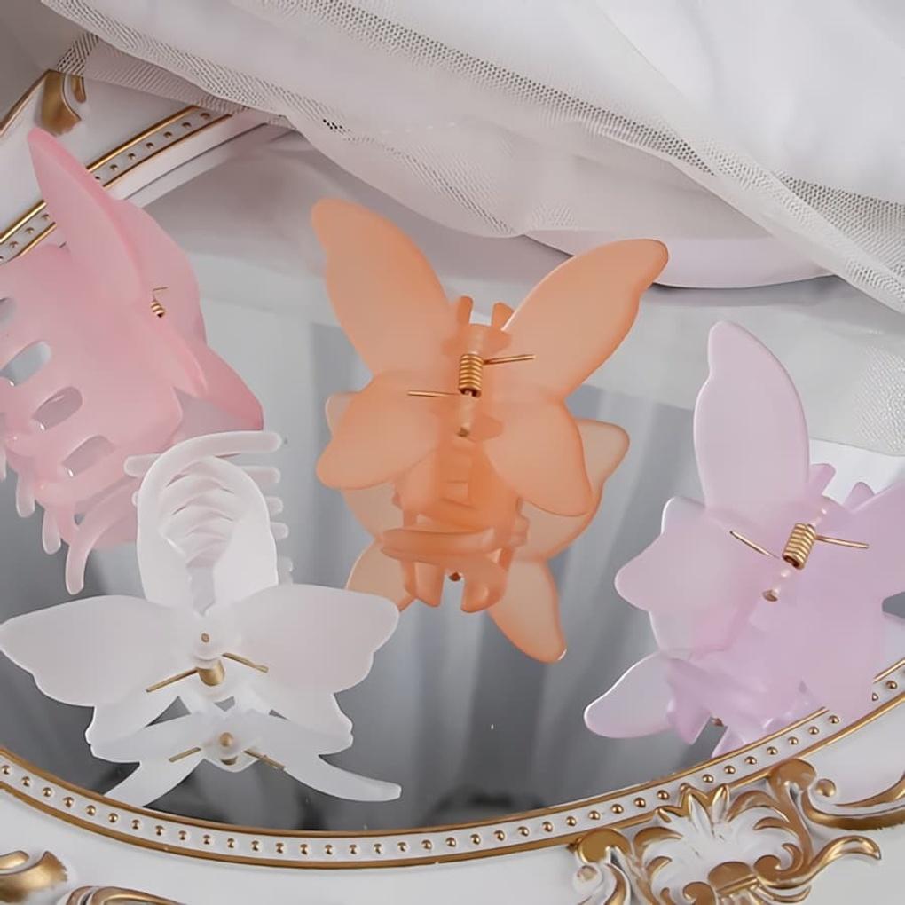 Women's Simple Large Butterfly Hair Clip Hairpin