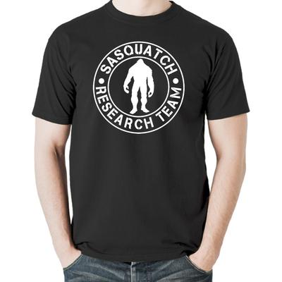 Zespół Badawczy Sasquatch Bigfoot Wielka Stopa Obcy UFO Śmieszny T-Shirt Prezent Nowy
