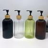 1 Pcs 500Ml Soap Dispenser With Pump Refillable Shampoo Empty Bottle Kitchen Bathroom Hands Body Wash Lotion Container