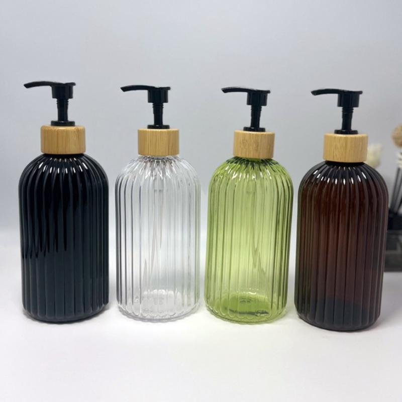 1 Pcs 500Ml Soap Dispenser With Pump Refillable Shampoo Empty Bottle Kitchen Bathroom Hands Body Wash Lotion Container