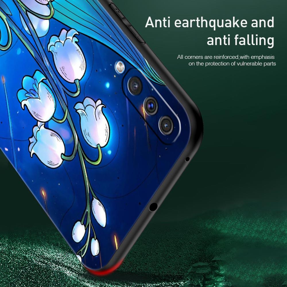 Lily Of The Valley Clear Floral Phone Case for Samsung Galaxy A56 A36 A26 A16 A34 A24 A42 A22 A20 A12 A40 A30 A10 Soft TPU Cover