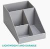 Coffee accessories organizer 4 compartments, Gray