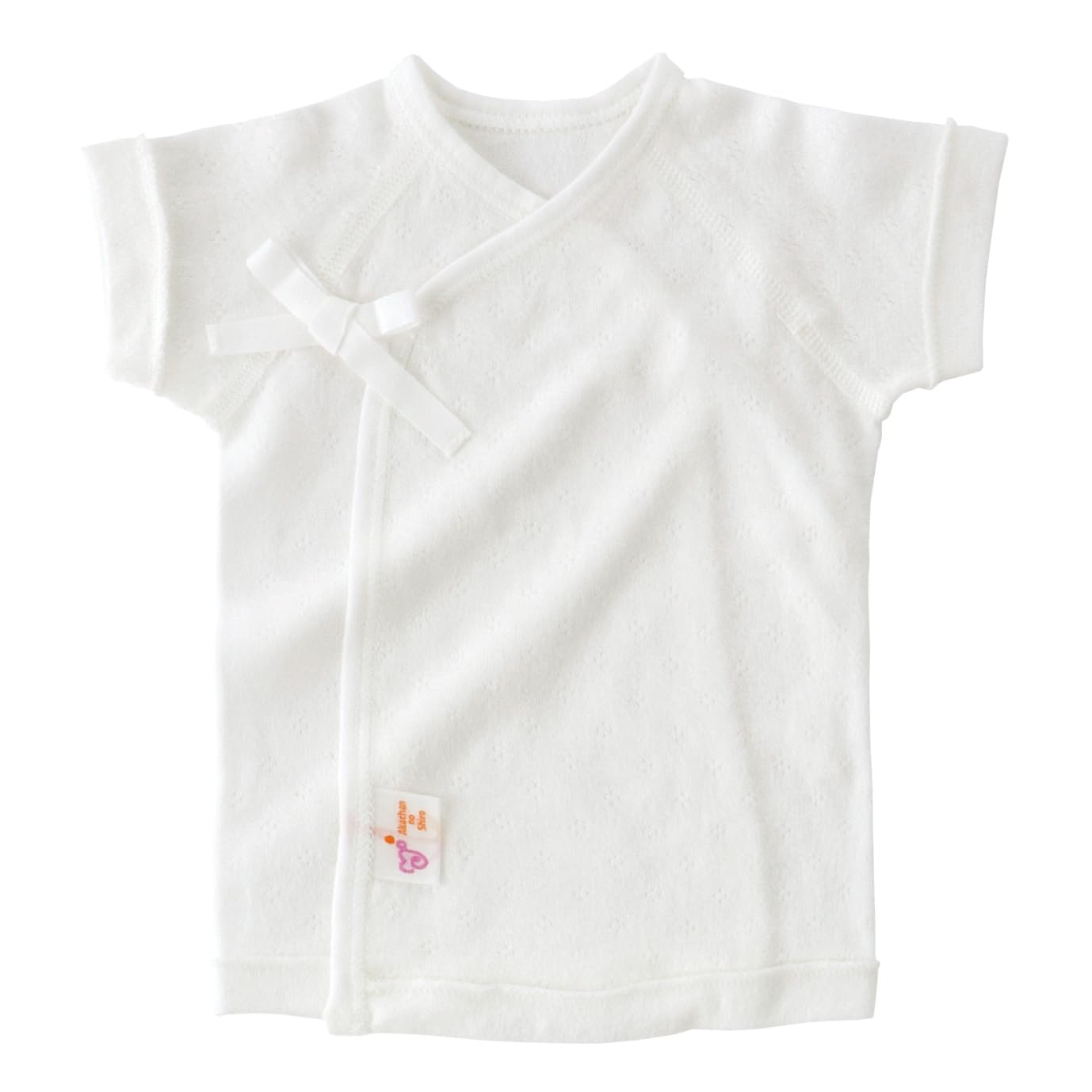 

Хлопковая майка с коротким рукавом Baby Smile для маловесных детей, размер, сделано в Японии Castle Babies, 45,