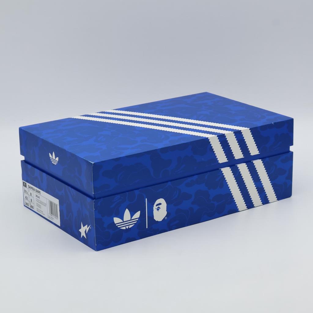JR9245 A BATHING APE adidas Originals Samba Cloud White Core Black Gum (Men's)