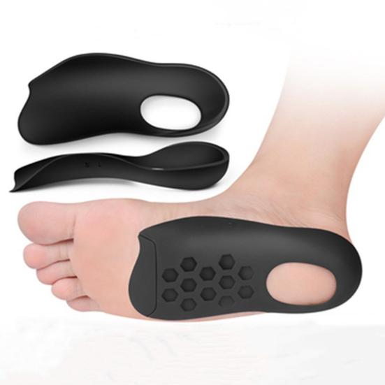 1 Pair Orthopedic Corrective Insoles for Flat Feet Plantar Fasciitis Toe Correction Insoles for Pain Relief Comfortable Breathable Shoe Inserts