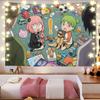Spy X Family Ania Anime Wall Tapestry Decorative Headboard for Bedroom Dormitory Fans Artwork