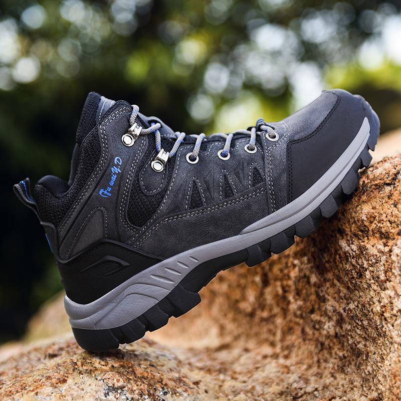 Man Woman Boots Men Hiking Boots Woman Outdoor Work Shoes Military Combat Sneakers