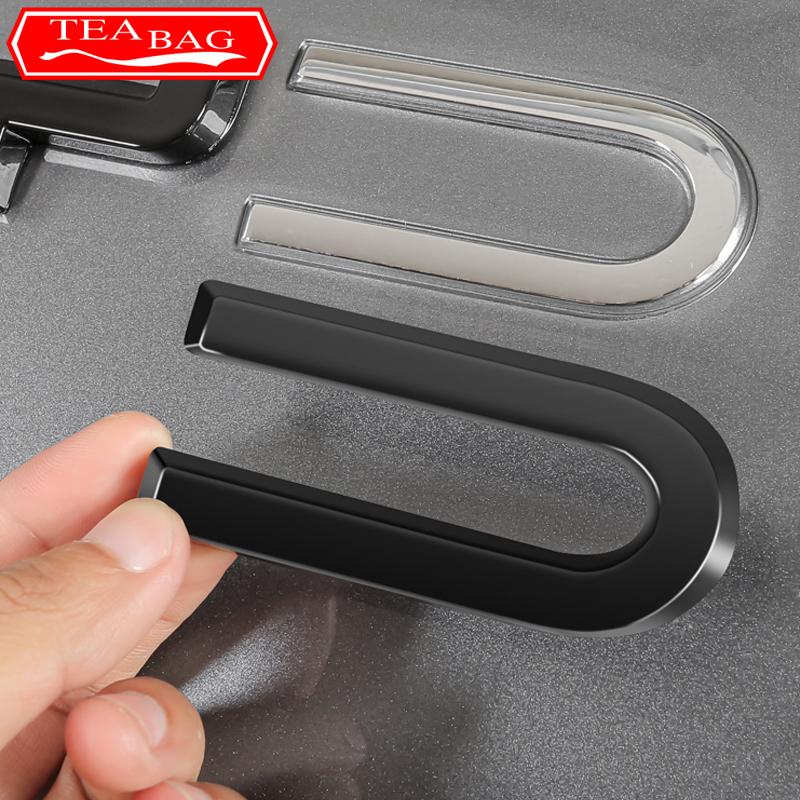 dnprv2 For BYD Seal U Sealion 6 Song Plus 2024 Car Black Samurai Logo Blackened Cover Exterior Decoration Stickers Auto Accessories