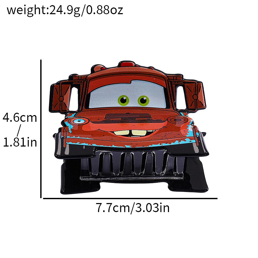 1pc/3pcs Disney Cars Movie Character Hair Clips Fashion Multi-Functional Daily Hair Accessories Hair Claw Clips