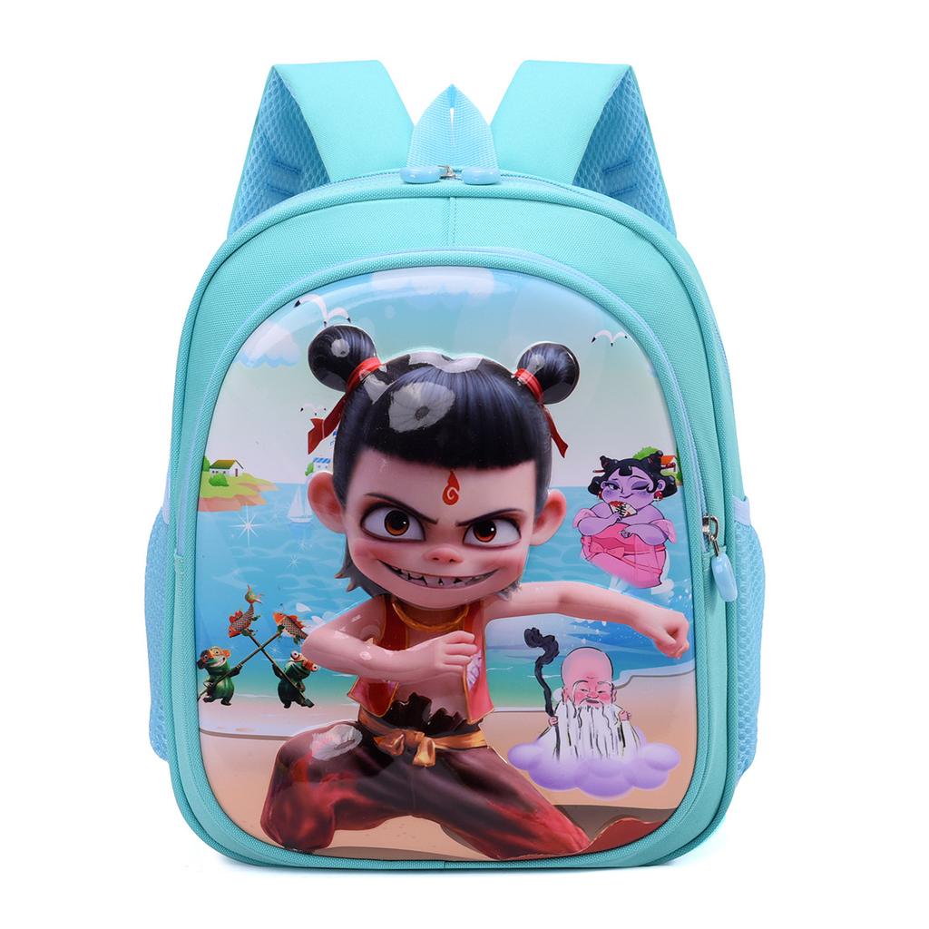 School bag new Nezha casual love cartoon children's bag versatile foreign style lightweight backpack