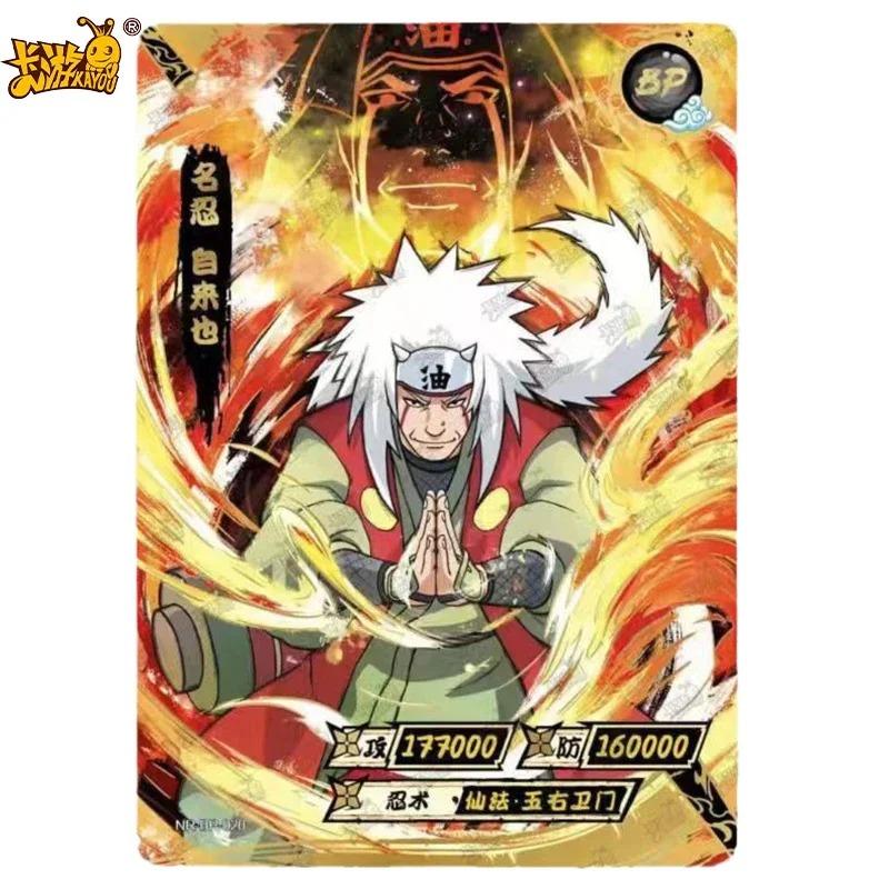 Genuine Kayou Naruto BP Card 1-34 Series Tsunade Naruto Namikaze Minato Hyuga Hinata Rare Anime Collection Cards Gifts Toys