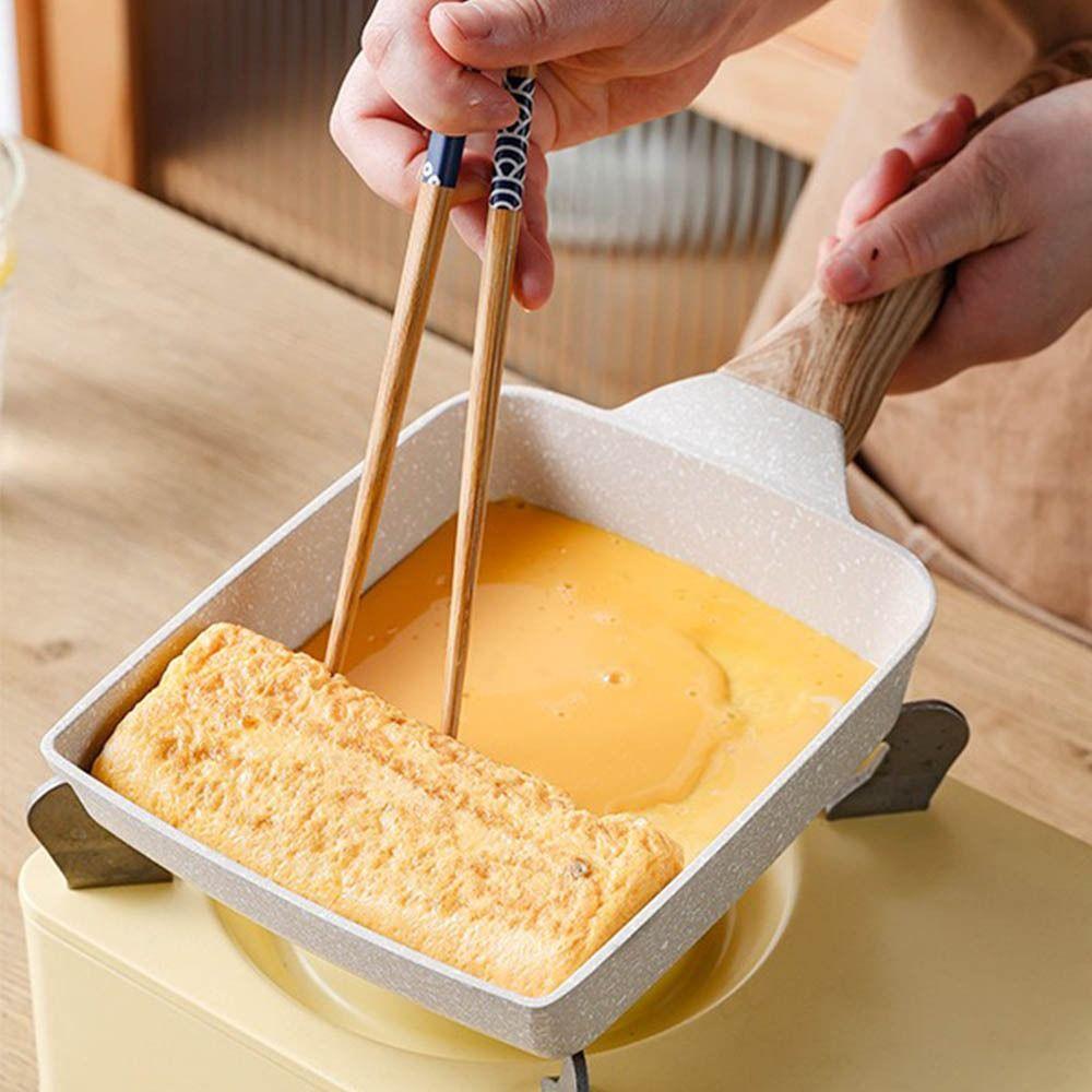 Flat Surface Nonstick Flat Pan Heat-Resistant Omelette Pan Steak Frying Pan  Induction Cookware